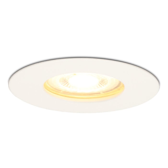 HOFTRONIC Dimmable IP65 LED downlight Bari white