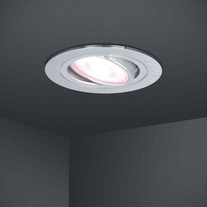 Hoftronic Smart Smart WiFi LED recessed spotlight Chandler RGBWW tiltable IP20