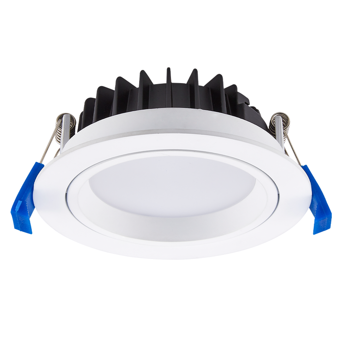 Hoftronic Smart Smart WiFi LED inbouwspot Luna RGBWW kantelbaar wit IP44 1050lm