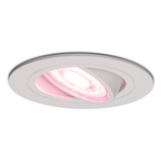Smart WiFi LED recessed spotlight Pittsburg dimmable RGBWW tiltable white IP20 Homeylux Smart WiFi LED recessed spotlight Pittsburg dimmable RGBWW tiltable white IP20