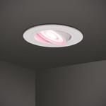 Hoftronic Smart Smart WiFi LED recessed spotlight Pittsburg dimmable RGBWW tiltable white IP20