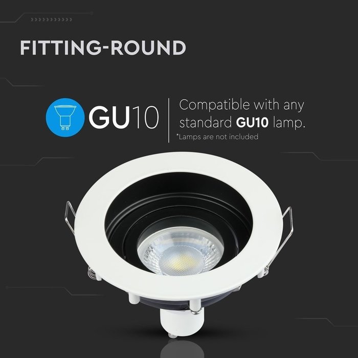 HOFTRONIC Laredo GU10 aluminum fixture