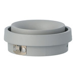 HOFTRONIC Bezel ceiling spots Esto series Grey IP20