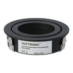 HOFTRONIC Bezel ceiling spots Ray series Black IP20