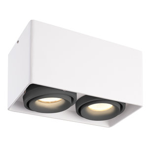 LED Opbouwspot Esto Duo Wit/Grijs LED Opbouwspot Esto Duo Wit/Grijs