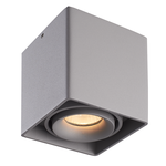 HOFTRONIC Dimmable LED surface mounted ceiling spotlight Esto 4000K GU10 Grey IP20 tiltable