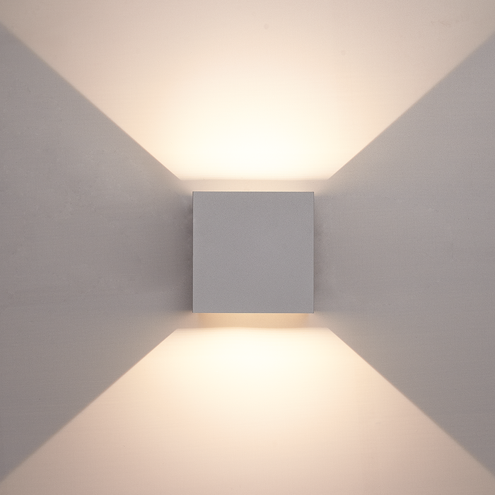 HOFTRONIC LED Wall Light Kansas Grey