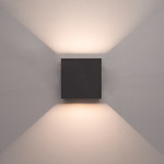 HOFTRONIC Dimmable LED Wall Light Kansas Black