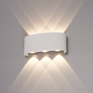 LED Wandlamp Tulsa Wit LED Wandlamp Tulsa Wit