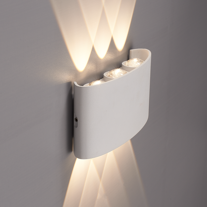 HOFTRONIC Dimmable LED Wall Light Tulsa White