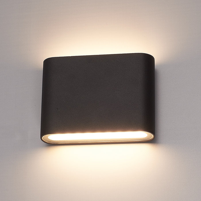 HOFTRONIC Dimmable LED Wall Light Dallas S Black