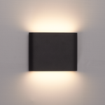 HOFTRONIC Dimbare LED Wandlamp Dallas S Zwart