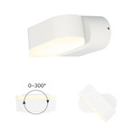 HOFTRONIC Dimmable LED Wall Light Dayton White