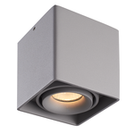 Homeylux Smart WiFi LED surface mounted ceiling spotlight Esto grey RGBWW GU10 IP20 tiltable