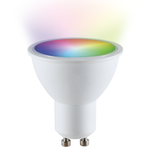 Hoftronic Smart Smart WiFi LED opbouw plafondspot Esto Zwart incl. 5,5W GU10   RGBWW spot IP20 kantelbaar