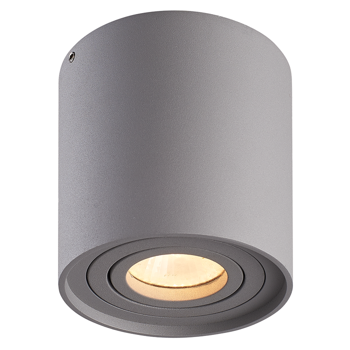 Hoftronic Smart Smart WiFi LED surface mounted ceiling spotlight Ray grey RGBWW incl. GU10 IP20 tiltable