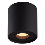 Hoftronic Smart Smart WiFi LED Opbouwspot plafond Ray zwart RGBWW incl. GU10 IP20 kantelbaar