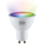 GU10 SMART LED RGBWW Wifi+BLE 5.5 Watt 345lm 38° Dimbaar Homeylux GU10 SMART LED RGBWW Wifi+BLE 5.5 Watt 345lm 38° Dimbaar
