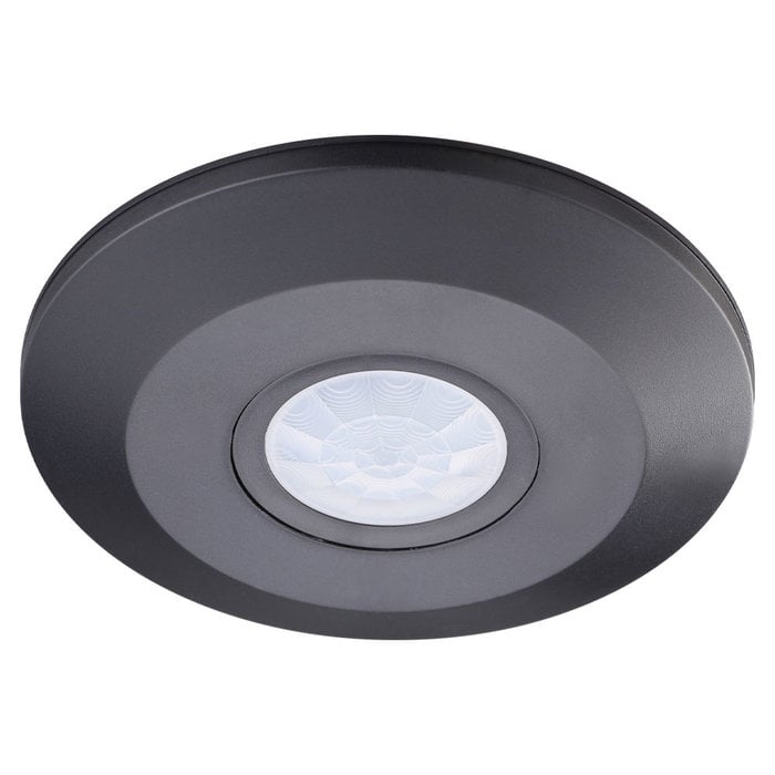 HOFTRONIC PIR motion sensor with twilight switch 360° range 8m Maximum 1000 Watt IP20 surface mounted color black