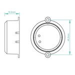 HOFTRONIC Draadloze LED dimmer set 100 Watt maximaal