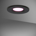 Smart WiFi LED inbouwspot Venezia RGBWW 6 Watt IP65 Zwart Homeylux Smart WiFi LED inbouwspot Venezia RGBWW 6 Watt IP65 Zwart