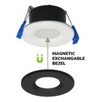 Smart WiFi LED downlight RGBWW Venezia 6 Watt IP65 Black Homeylux Smart WiFi LED downlight RGBWW Venezia 6 Watt IP65 Black