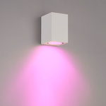 Smart WiFi LED wall light Marion white RGBWW GU10 IP65 Homeylux Smart WiFi LED wall light Marion white RGBWW GU10 IP65