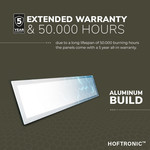 LED Paneel Lumi 30x120 36 Watt 125lm/W 5 jaar garantie HOFTRONIC LED Paneel Lumi 30x120 36 Watt 125lm/W 5 jaar garantie