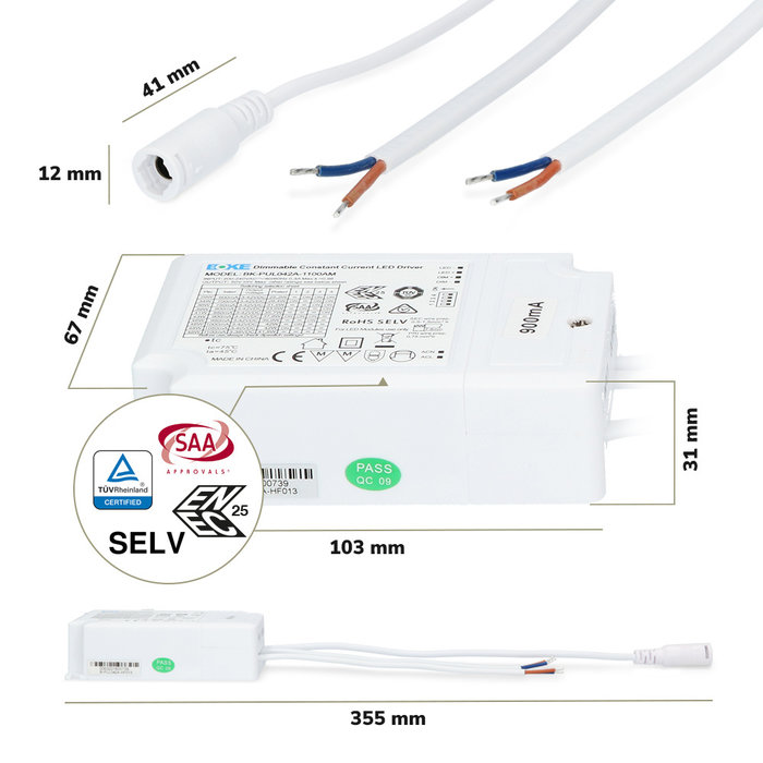 HOFTRONIC 1-10V Dimbare LED driver