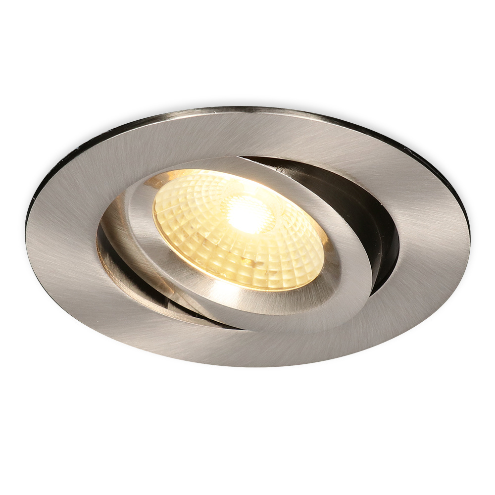 Dimbare IP44 LED Salerno RVS 8 Watt - HOFTRONIC LED