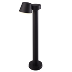 HOFTRONIC LED floor spotlight Memphis black 6 Watt 3000K tiltable 50 cm IP54