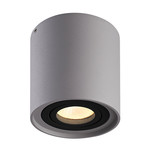 HOFTRONIC Dimmable LED surface mounted ceiling spotlight Ray Grey with black bezel IP20 tiltable