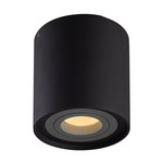 HOFTRONIC Dimmable LED surface mounted ceiling spotlight Ray Black with grey bezel
