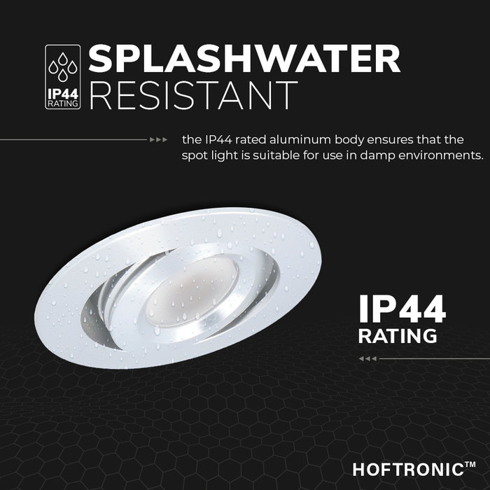HOFTRONIC Lavanto LED inbouwspot 3 Watt - 3 Volt - 700mA - 3000K - Kantelbaar