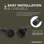 LED String Light - LED Prikkabel - 15 E27 fittingen - 15m - IP65 Geschikt voor buitengebruik HOFTRONIC LED String Light - LED Prikkabel - 15 E27 fittingen - 15m - IP65 Geschikt voor buitengebruik