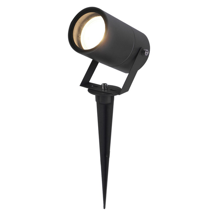 HOFTRONIC LED Prikspot Spikey Zwart