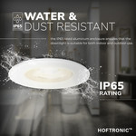 HOFTRONIC Dimmable IP65 LED Downlight Nola white