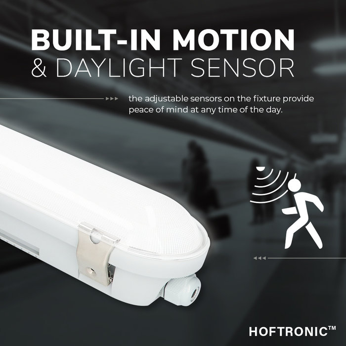 HOFTRONIC F02 IP66 LED Armatuur 120 cm 40W 5200lm sensor