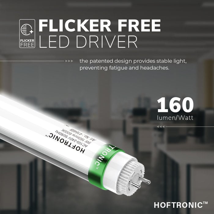 HOFTRONIC LED T8 Tube Eco 160lm/W