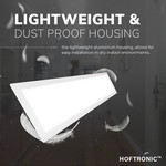 LED Paneel - 30x120 cm - 36 Watt - 4500lm (125lm/W) - 4000K - Flikkervrij - UGR<19 - 5 jaar garantie HOFTRONIC LED Paneel - 30x120 cm - 36 Watt - 4500lm (125lm/W) - 4000K - Flikkervrij - UGR<19 - 5 jaar garantie