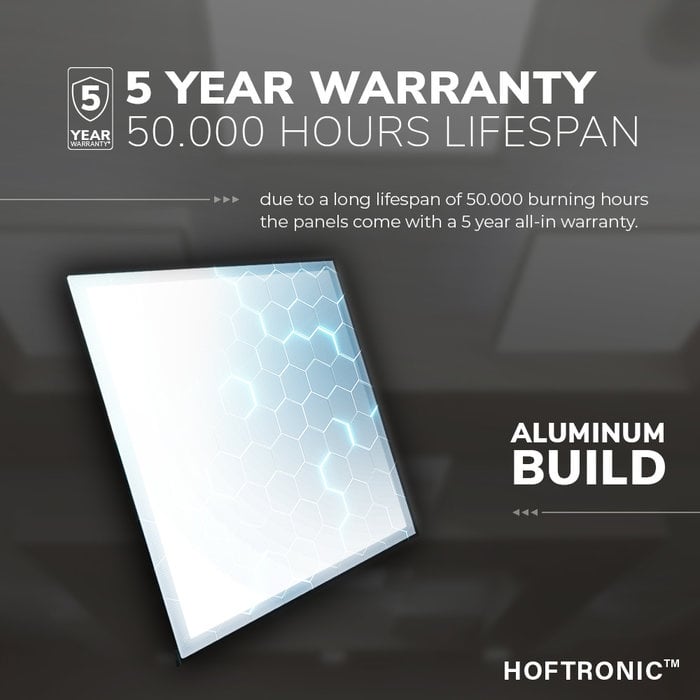 HOFTRONIC LED Panel Ultra 60x60 25 Watt 150lm/W 5 year warranty