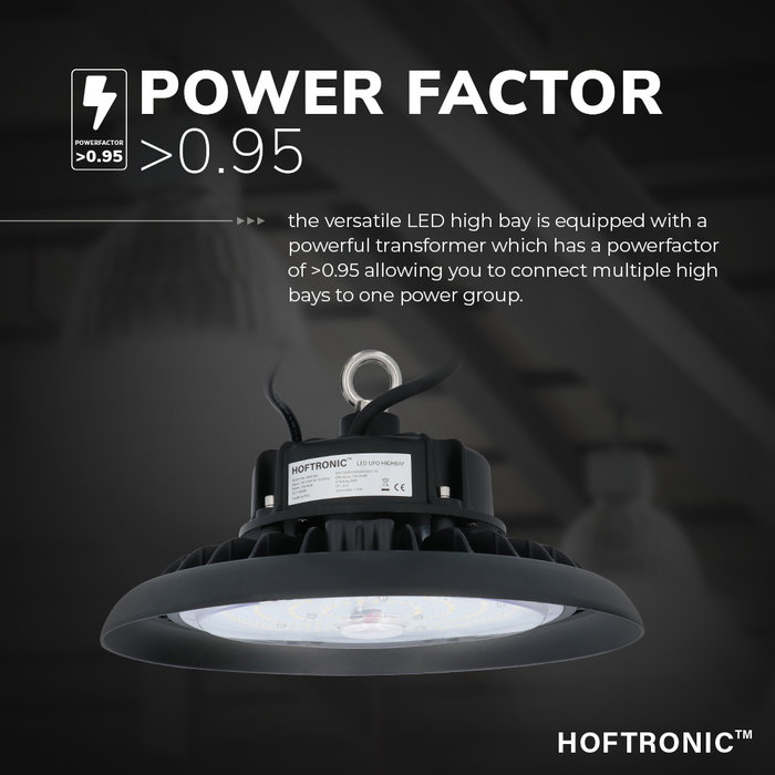 HOFTRONIC LED High Bay Kometo 150lm/W Dimbaar 5 jaar garantie