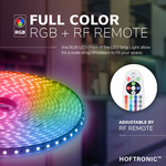 Dimmable LED Light Strip 2m RGB 60 LEDs/m IP65 Plug & Play - Flex60 Series HOFTRONIC Dimmable LED Light Strip 2m RGB 60 LEDs/m IP65 Plug & Play - Flex60 Series