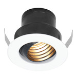 HOFTRONIC Dimmable LED tilting spotlight Medina - White