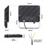 HOFTRONIC LED Floodlight - Osram LEDs