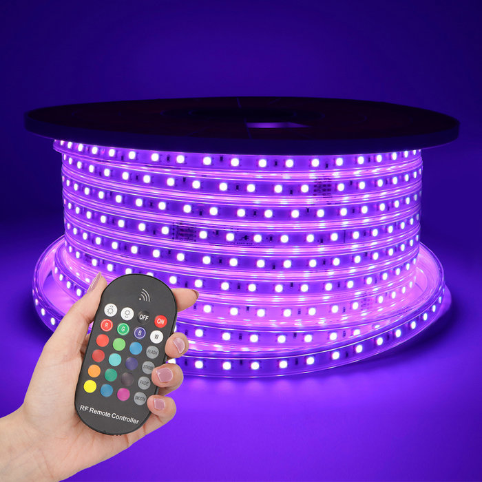 HOFTRONIC Dimbare LED Strip - IP65 Plug & Play - Flex60 Series - RGB