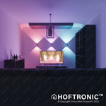 HOFTRONIC LED Wall Light Cupo Black