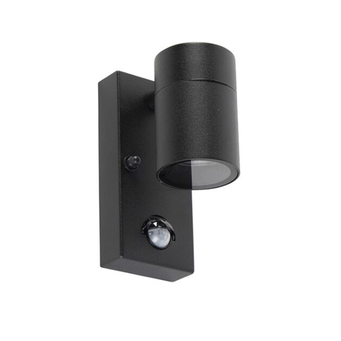 HOFTRONIC LED Wall light Mason Black with sensor