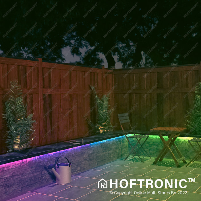 Hoftronic Smart LED Smart Light Hose - RGB Flow Color - Outside