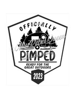 MRQ by Miss Rebel Queen Sticker Officially Pimped my Caravan Anno...